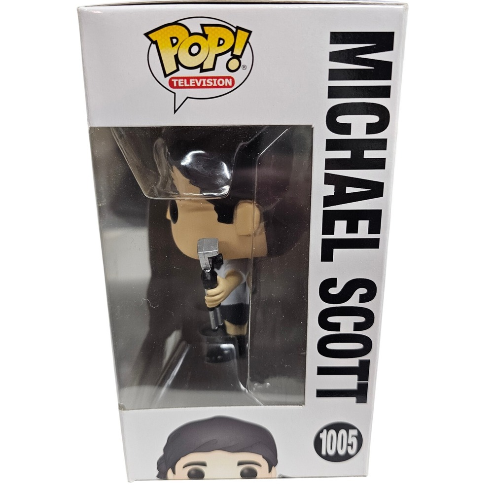 Funko Pop Television The Office Michael Scott 1005 Vinyl Figure Survivor Man - Picture 2 of 6
